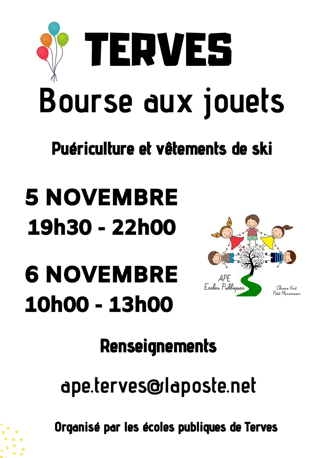 Bourse aux jouets